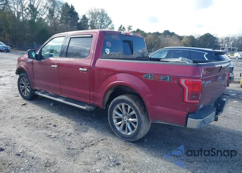 2015 Ford F-150 Lariat z USA, uszkodzony, nr VIN 1FTEW1EF2FKD86554